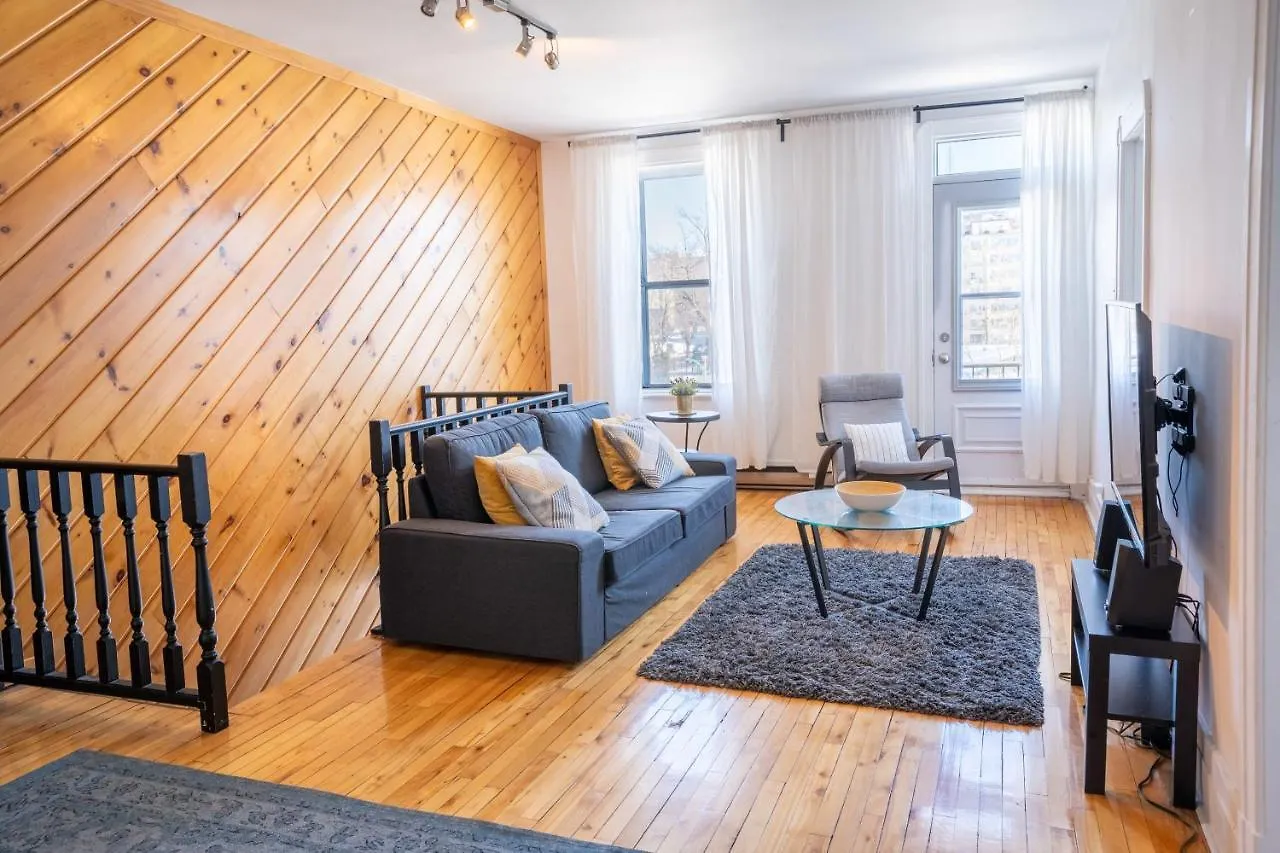 Beautiful 3 Beds Apt - 3Mins From Metro Lejlighed Montréal 0*,