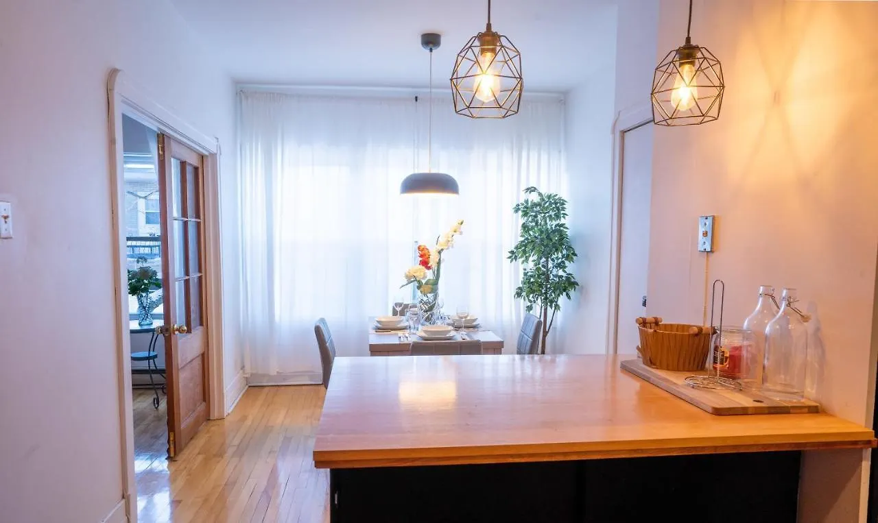 Beautiful 3 Beds Apt - 3Mins From Metro Lejlighed Montréal 0*,